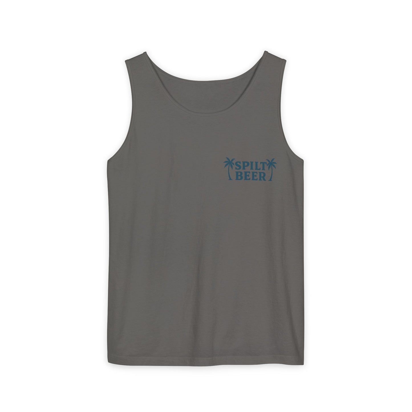 Unisex Spilt Beer Tank Top