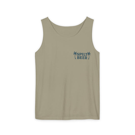 Unisex Spilt Beer Tank Top