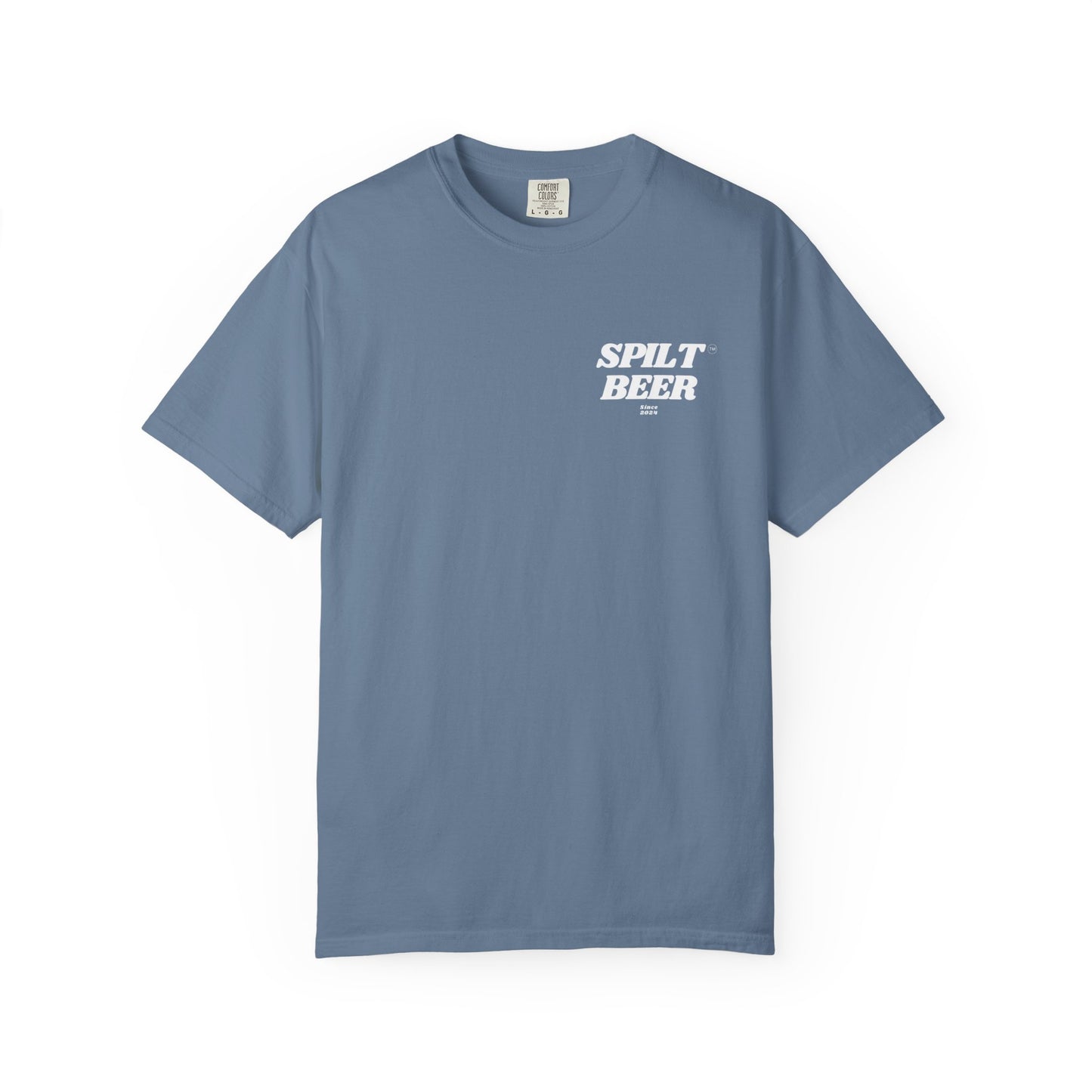 Spilt Beer Graphic Tee/White Logo