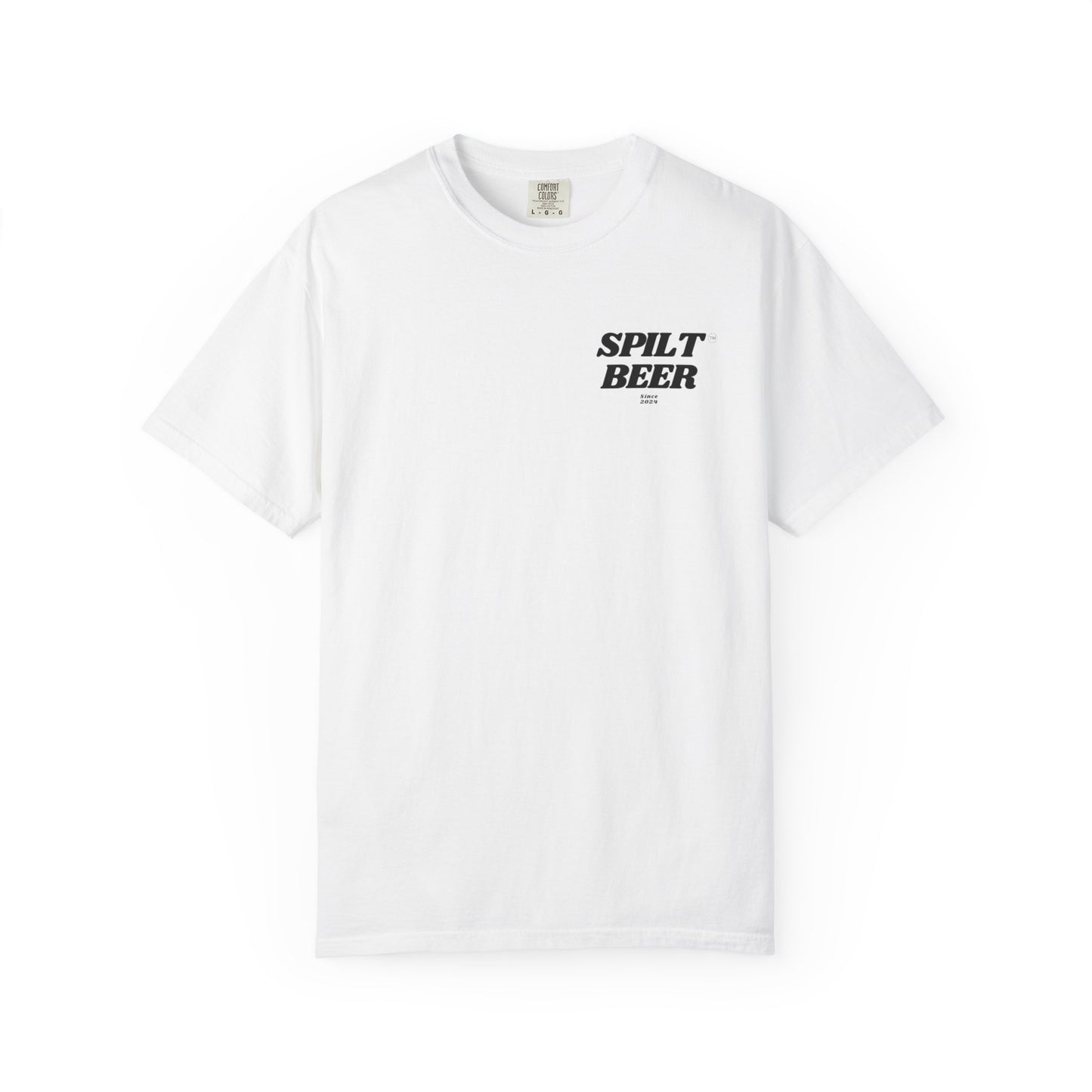 Spilt Beer Graphic Tee/Black Logo