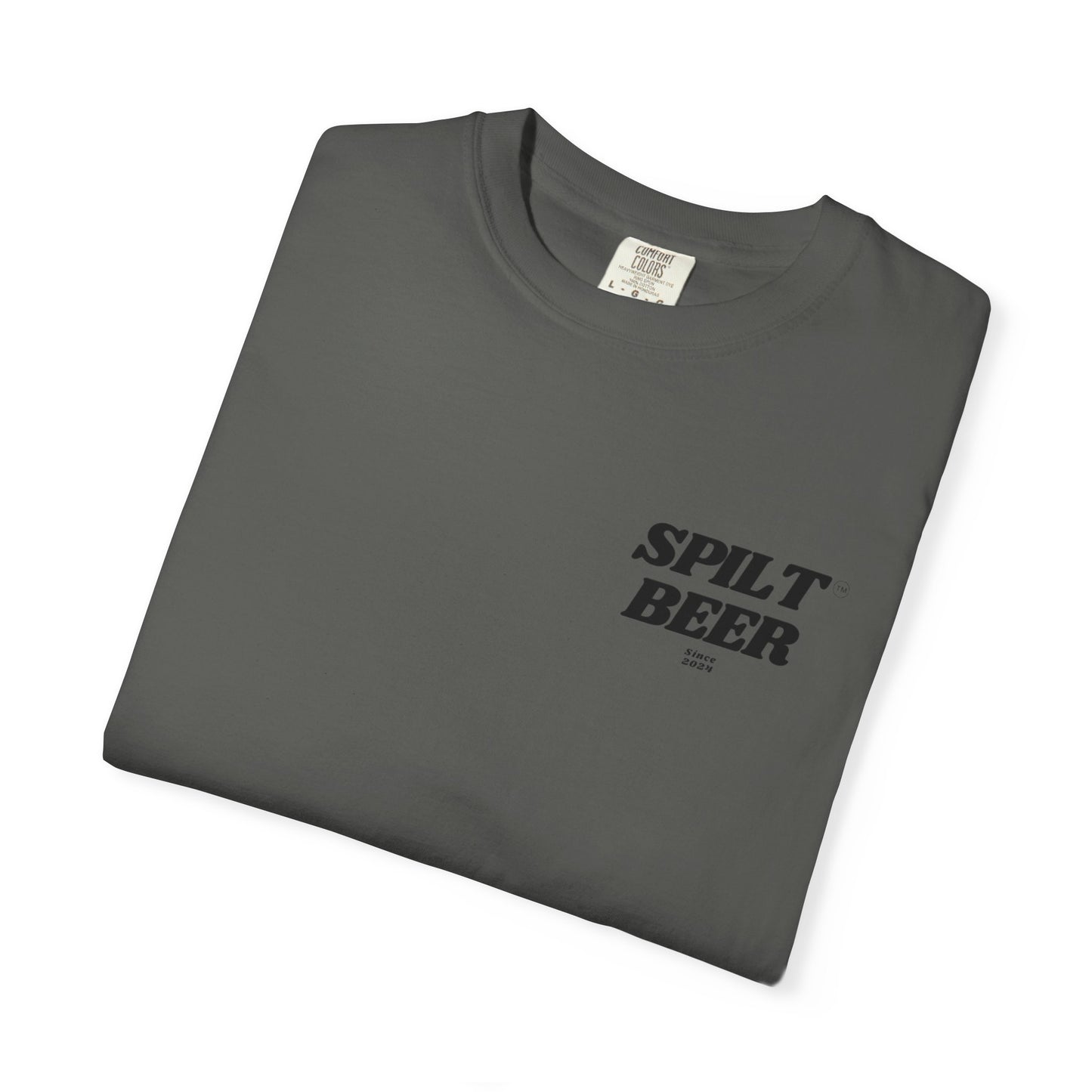 Spilt Beer Graphic Tee/Black Logo
