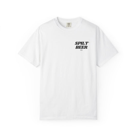 Spilt Beer Graphic Tee/Black Logo