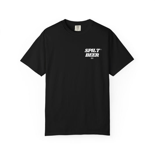Spilt Beer Graphic Tee/White Logo