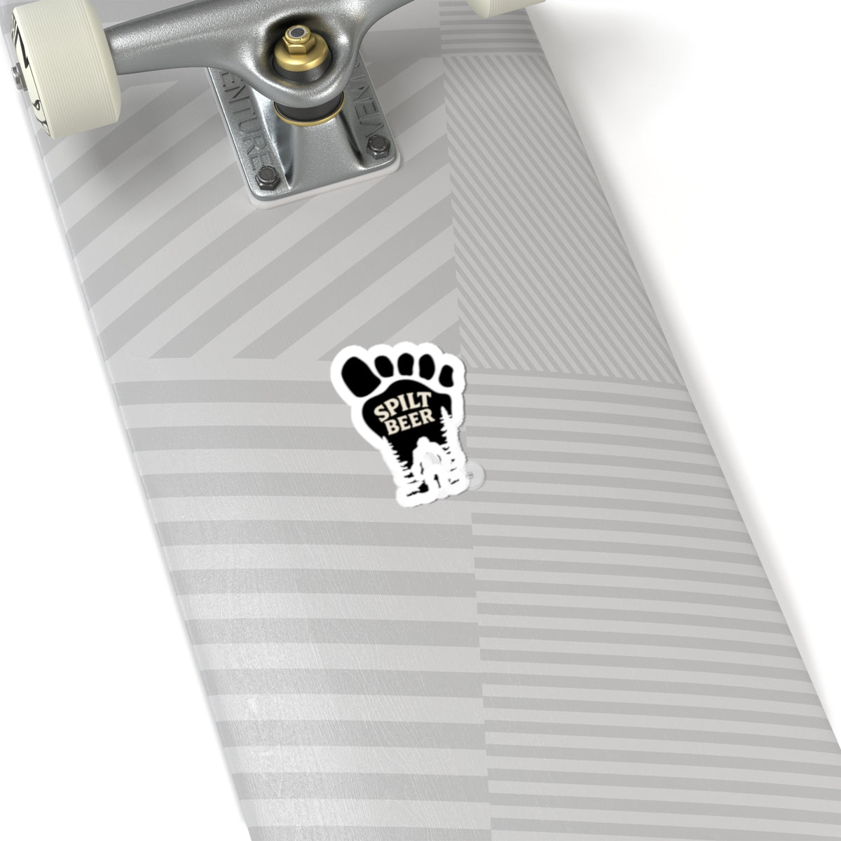 Spilt Beer Bigfoot Sticker