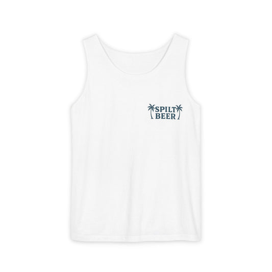 Unisex Spilt Beer Tank Top