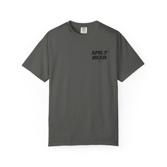 Spilt Beer Graphic Tee/Black Logo
